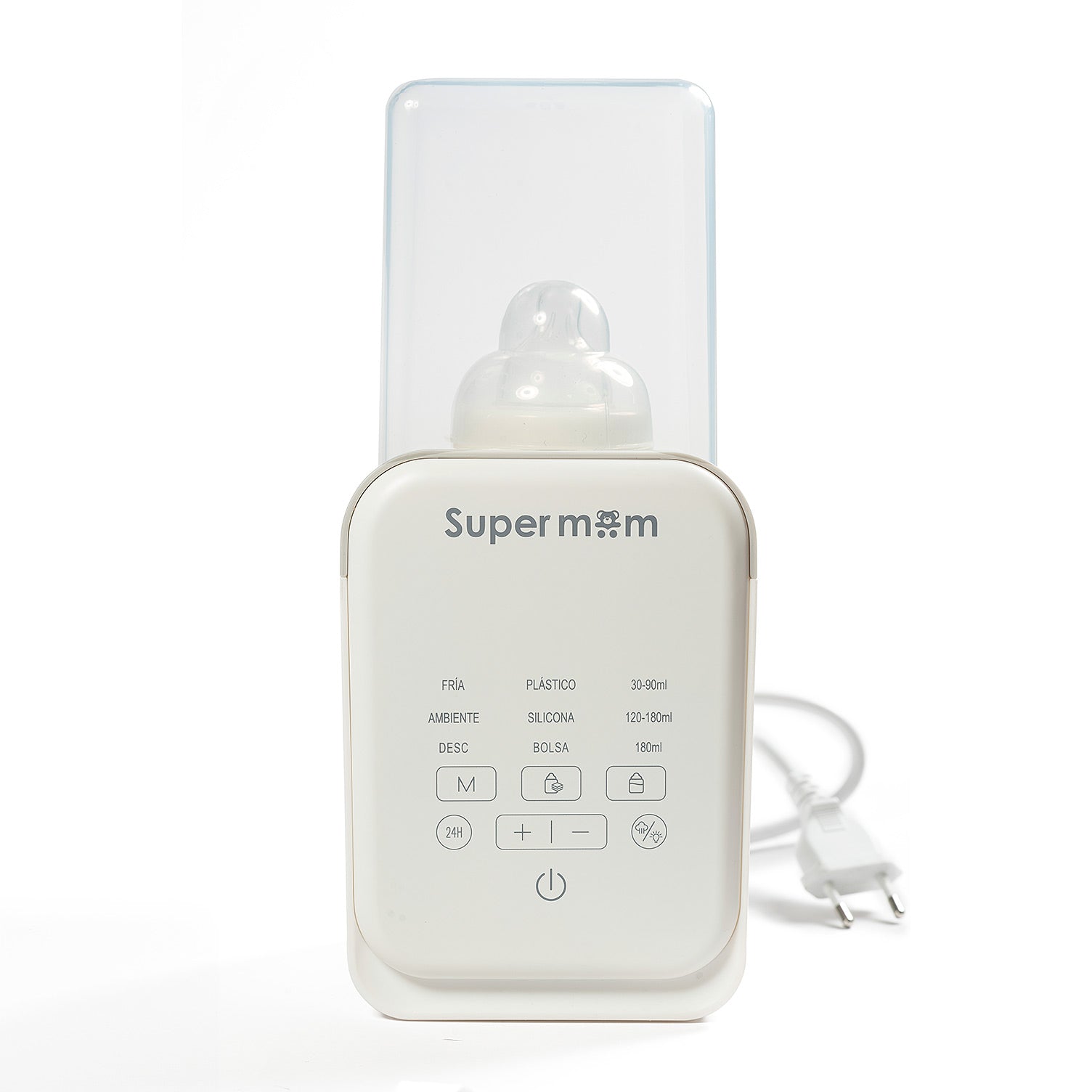 Calentador de mamaderas rápido multifuncional 4 en 1 - Supermom
