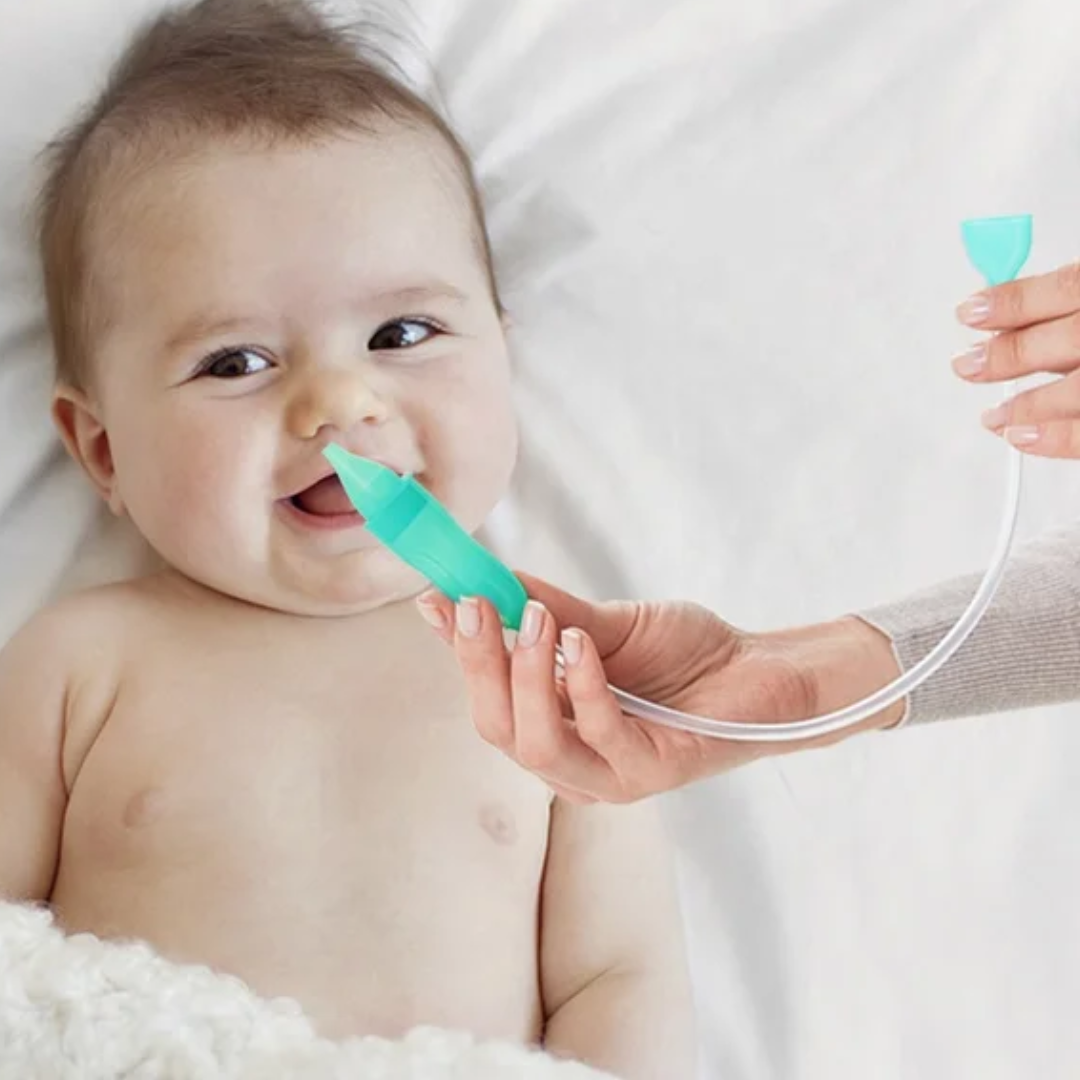 Aspirador nasal para bebés antireflujo boquilla anatómica - Supermom