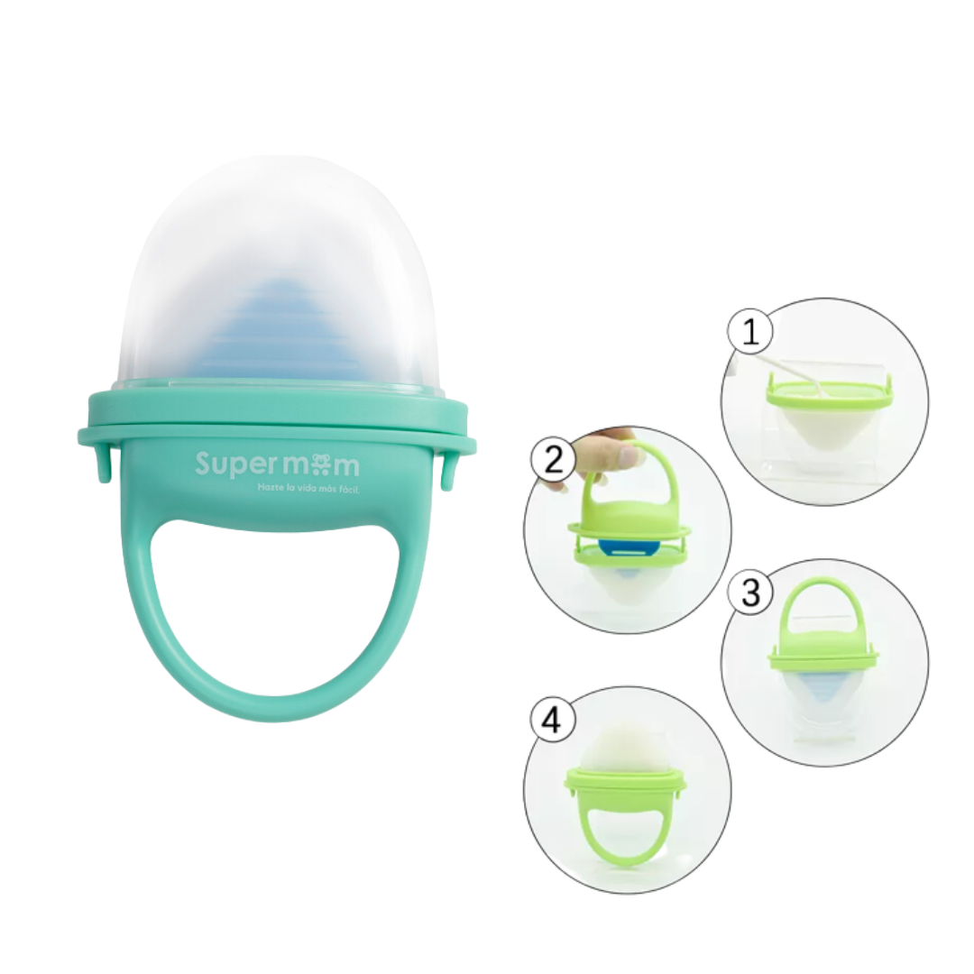 Pack 3 mordedores de alimentación y helados de leche materna Babypops - Supermom