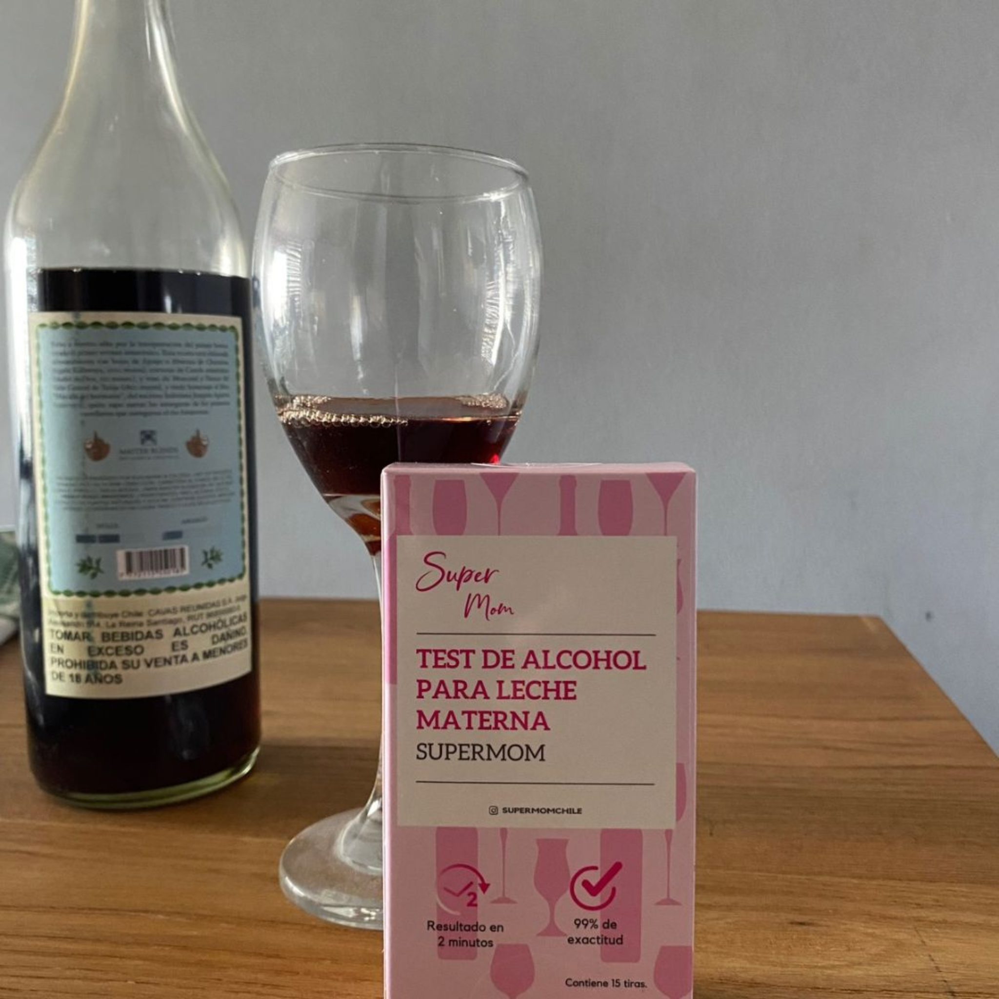 Test de alcohol Leche Materna - Supermom