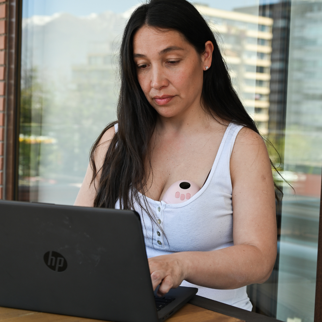 Extractor de leche eléctrico manos libres Drop - Supermom