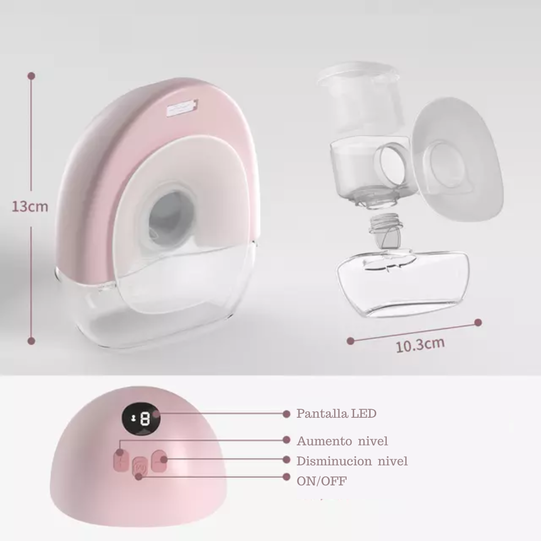 Extractor de leche eléctrico manos libres Drop - Supermom