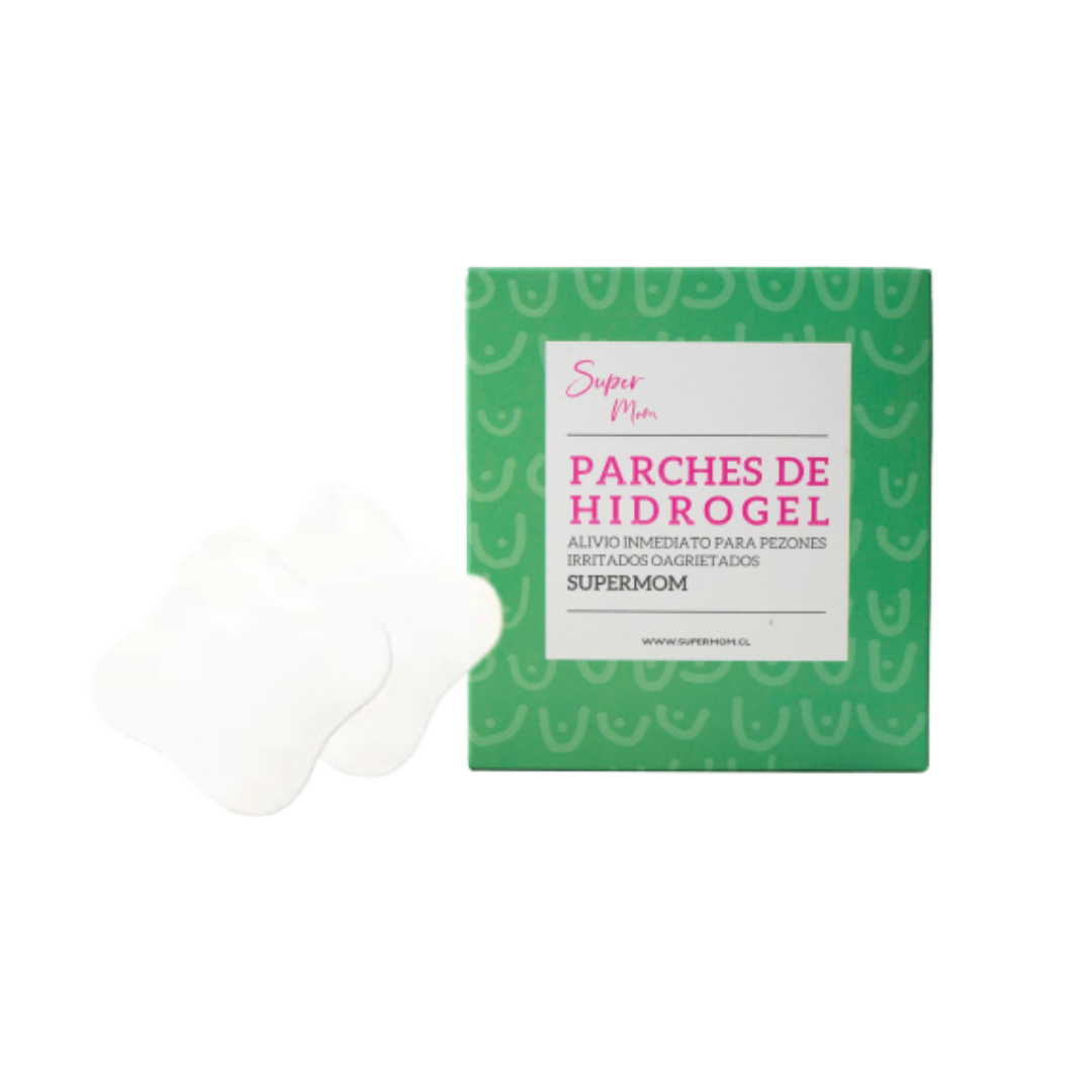 Parches de hidrogel para pezones 12 unidades - Supermom