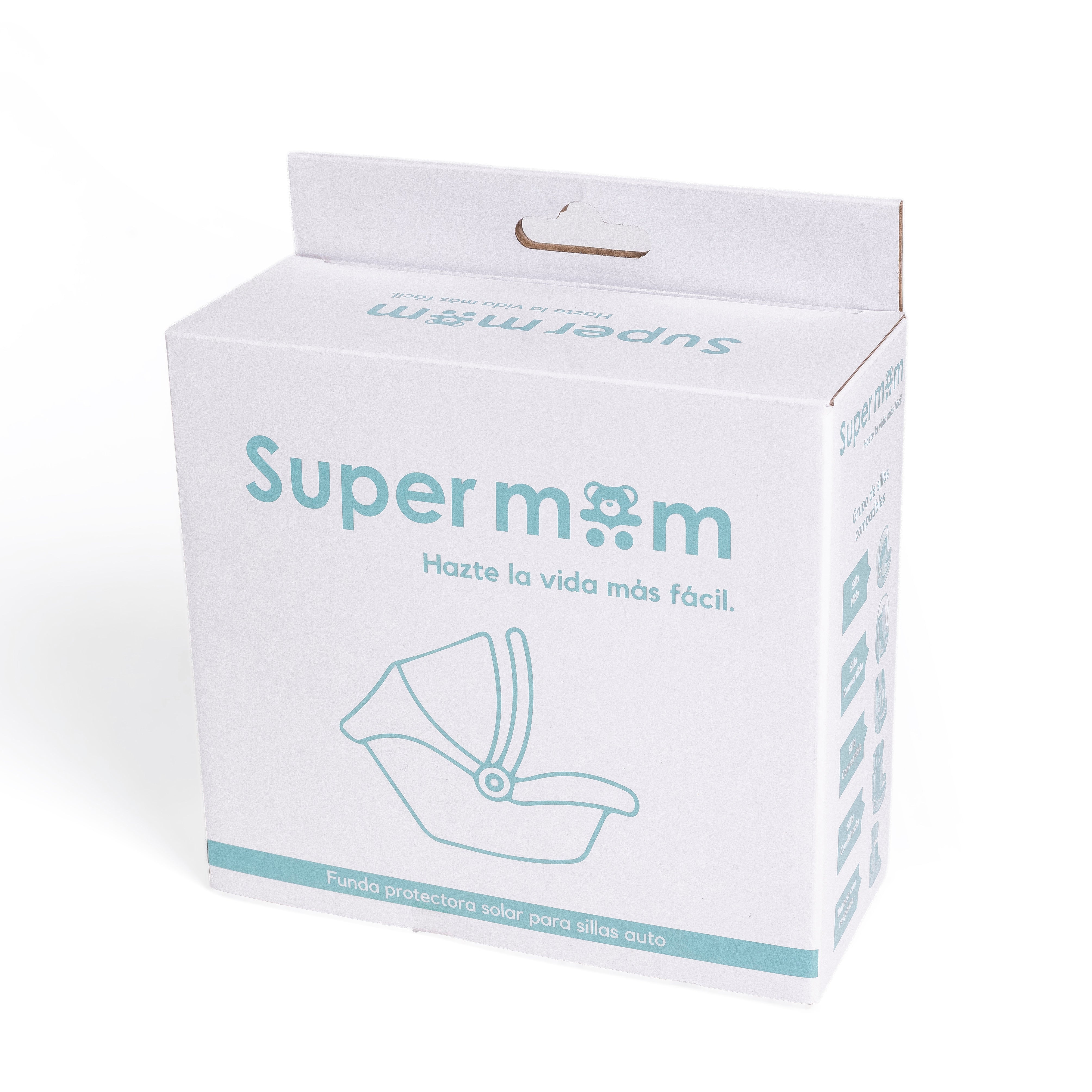 Funda protectora solar para sillas auto bebé y niños - Supermom