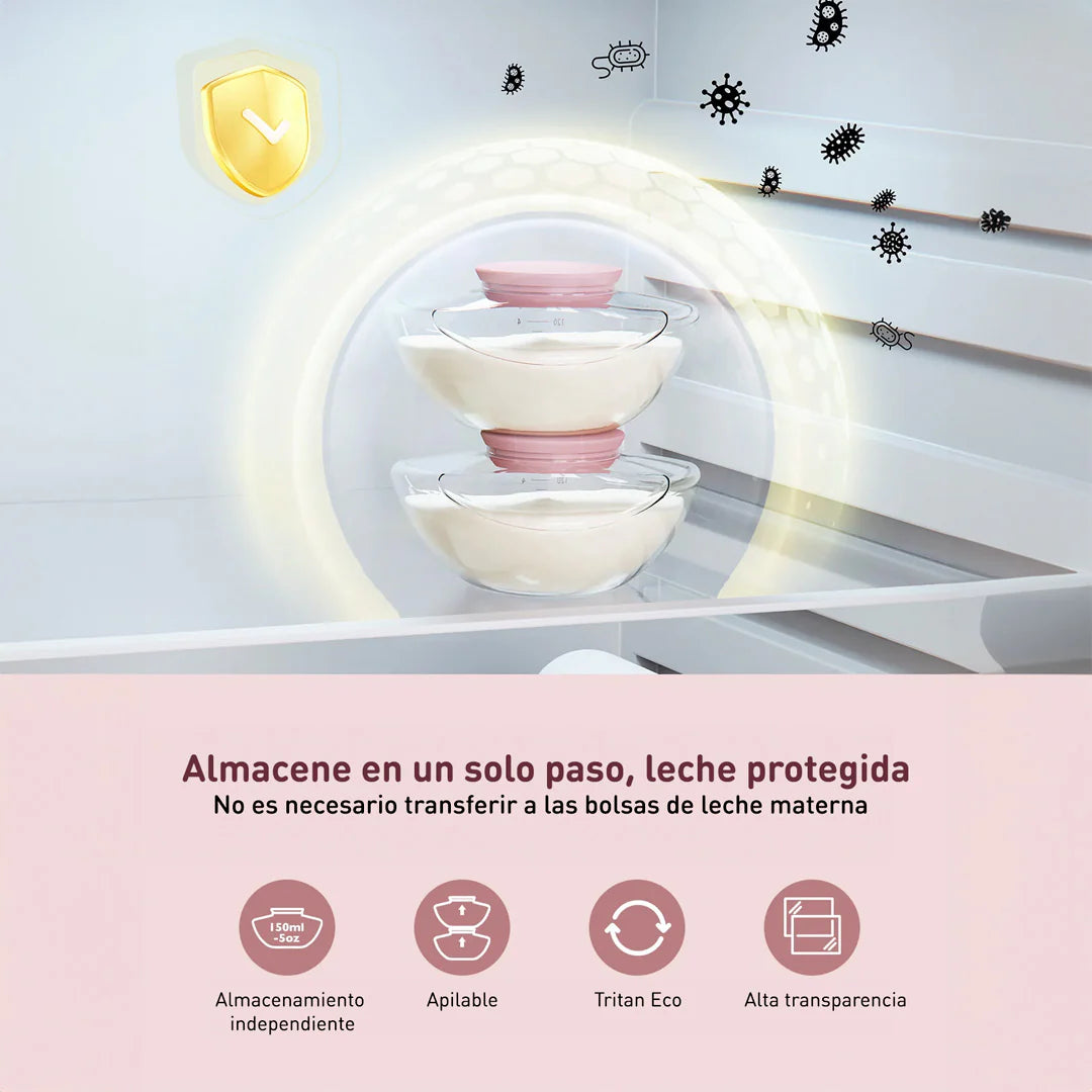 Extractor de Leche Materna M9 Mobile Flow™ doble Momcozy