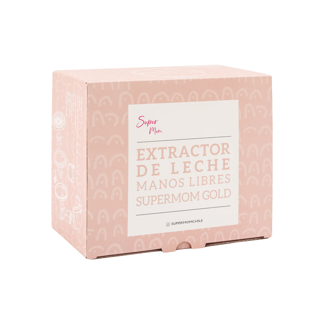 Extractor de leche eléctrico manos libres Gold doble - Supermom