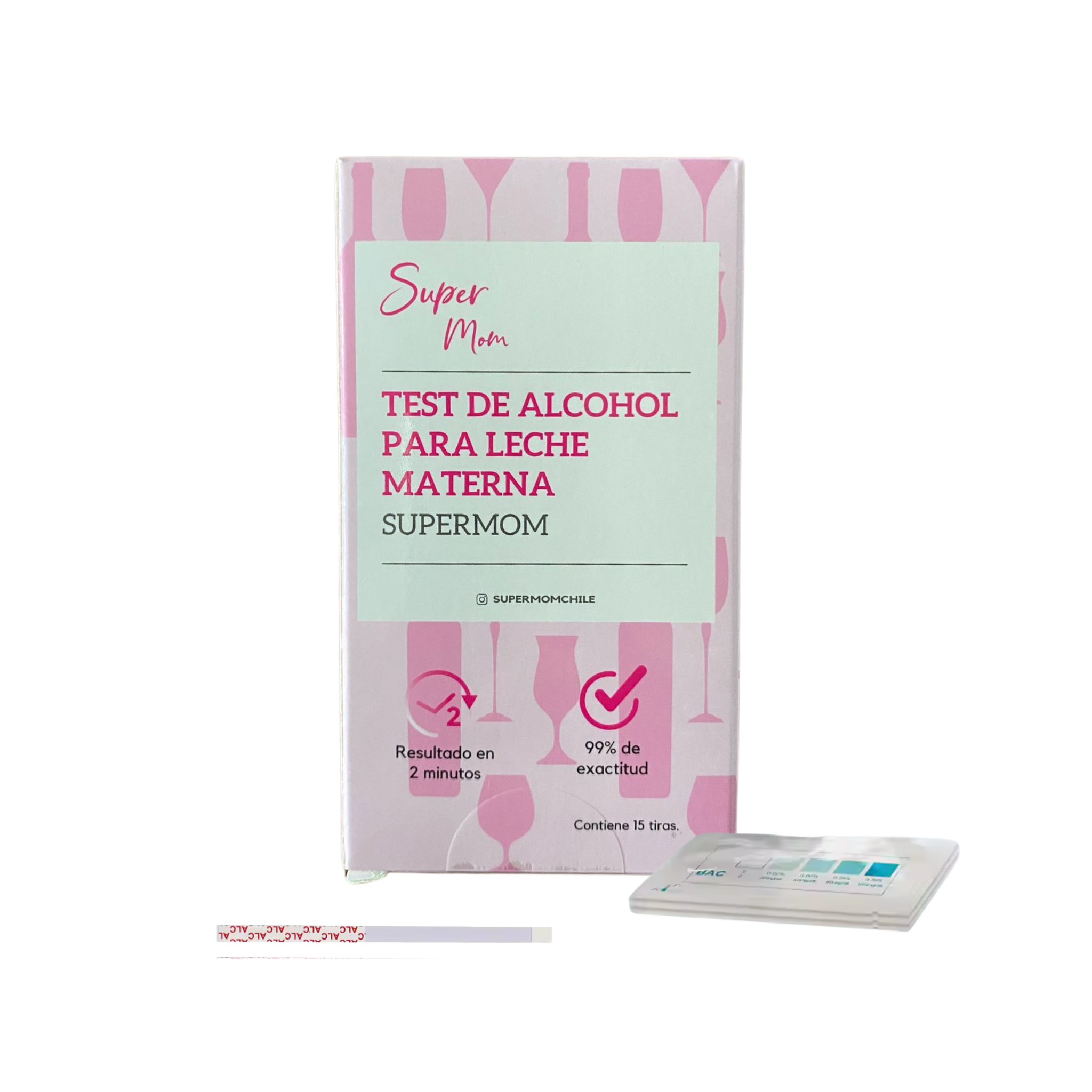 Test de alcohol Leche Materna - Supermom