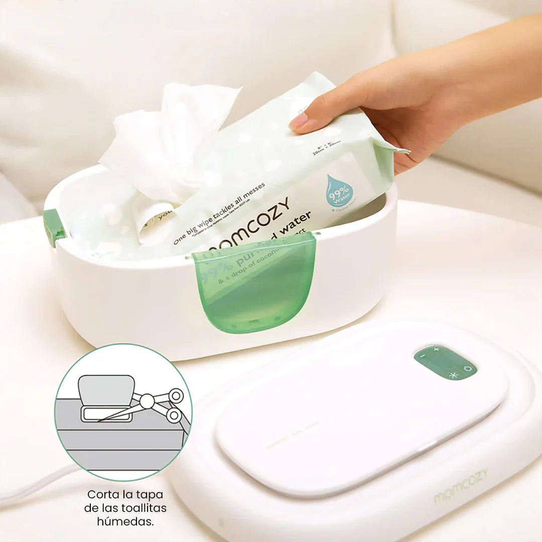 Calentador Toallitas Humedas Momcozy