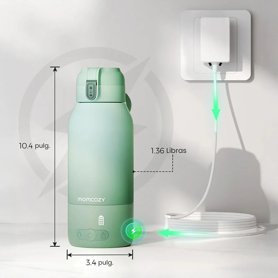 Calentador Portatil Leche y Agua Momcozy