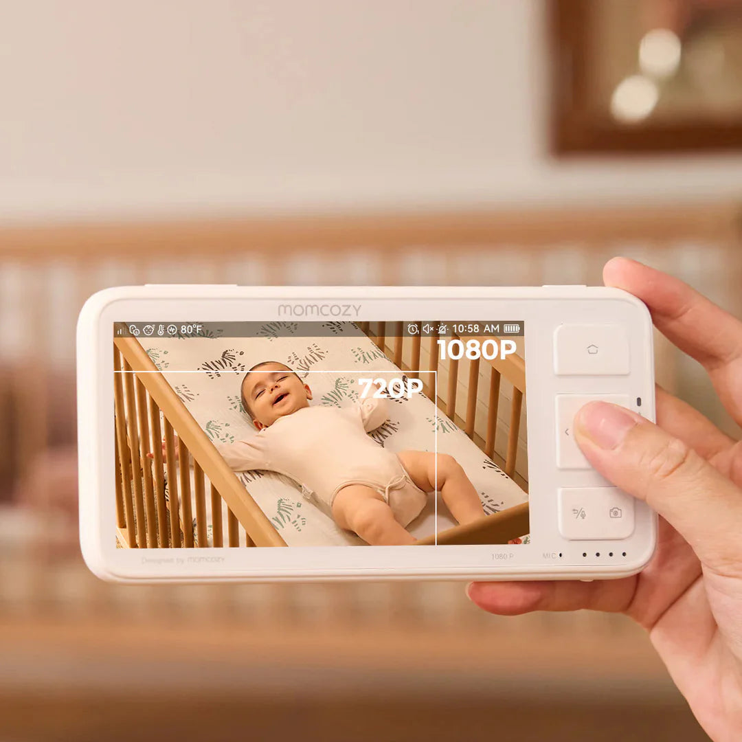 Monitor de Bebé Momcozy 1080P con Pantalla de 5.5"