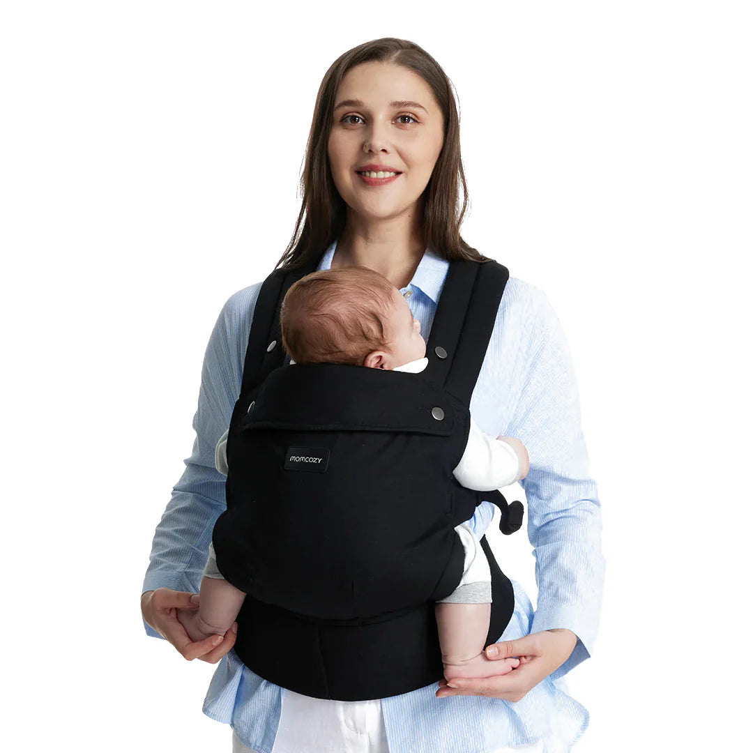Portabebé 3 en 1 malla Gris Momcozy
