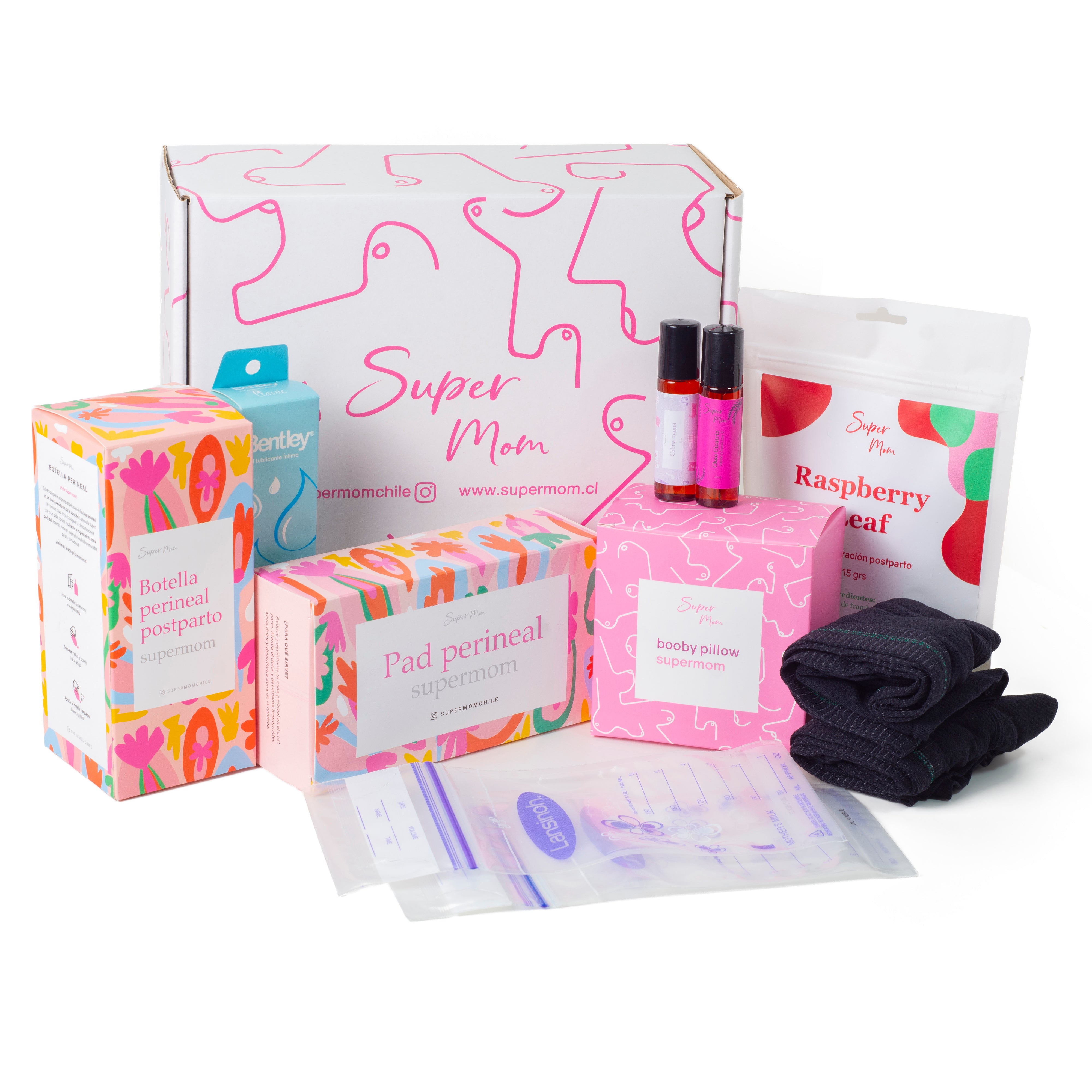 Caja posparto cesárea Super Mom - Supermom
