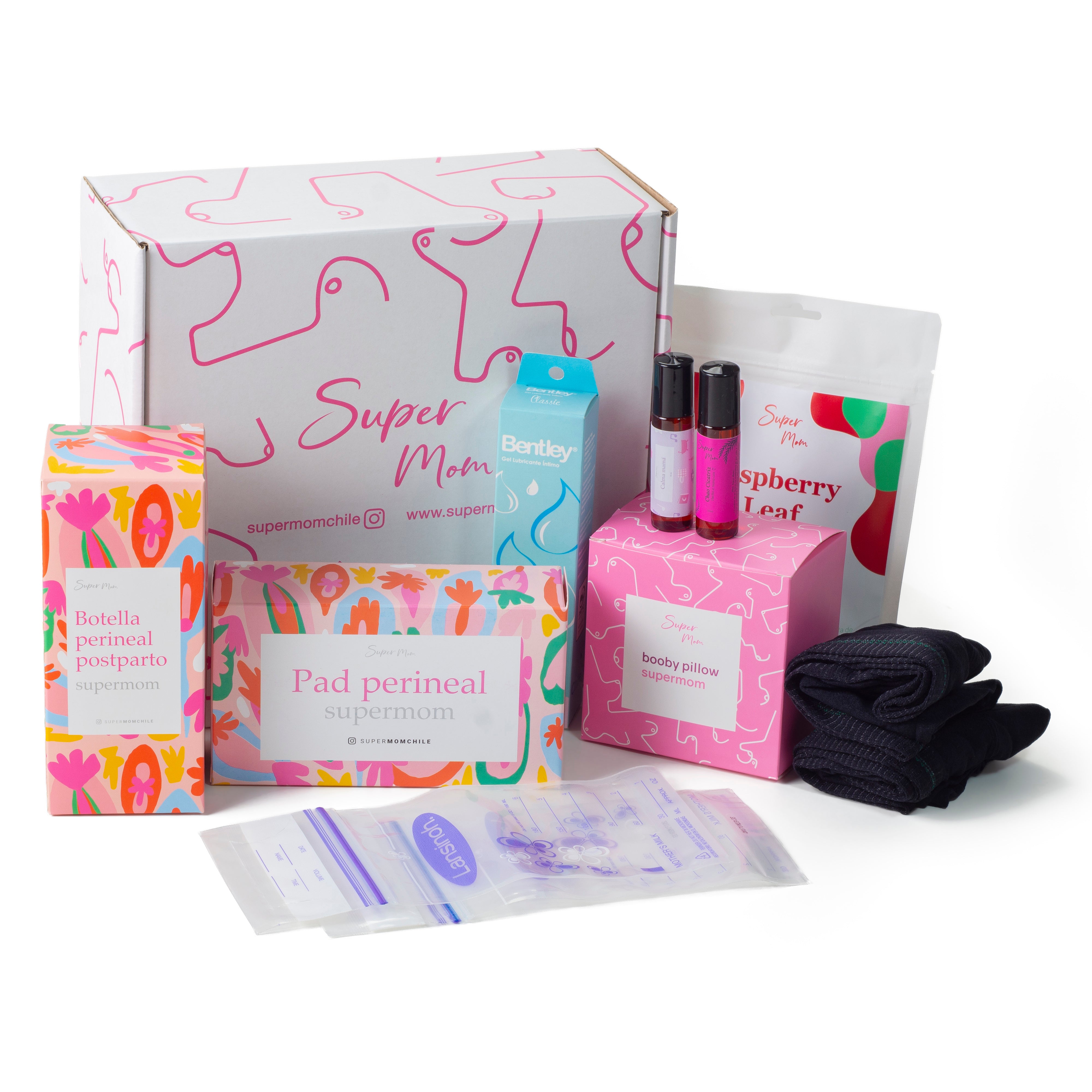 Caja posparto cesárea Super Mom - Supermom