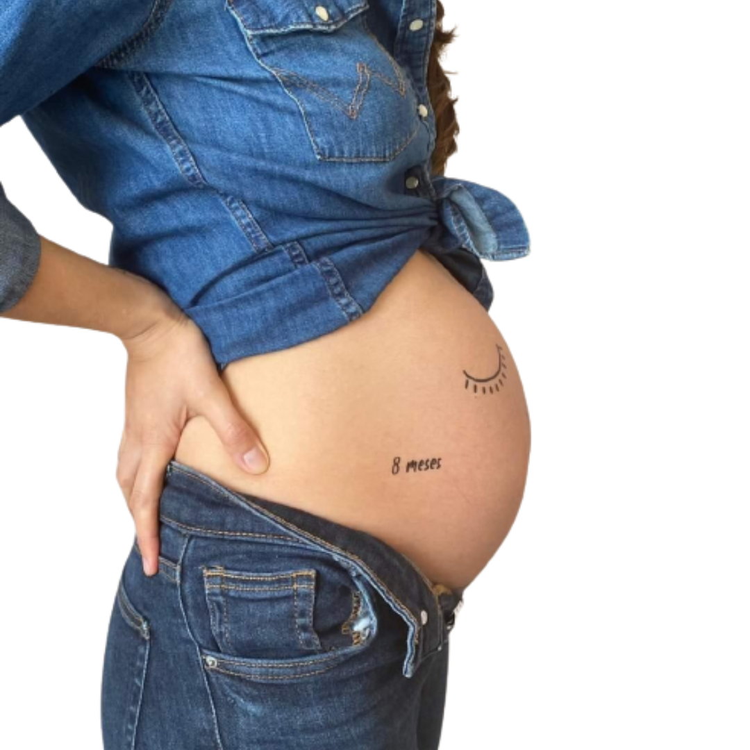 Tatuajes Temporales Hitos del Embarazo - Supermom